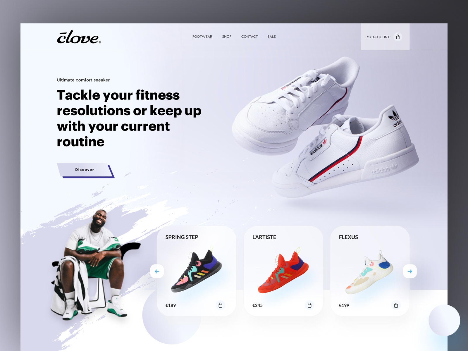 Sneaker websites store