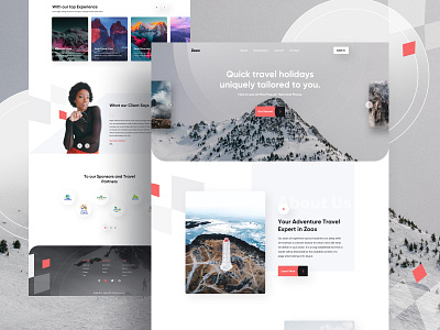Zoox- Travel Landing Page