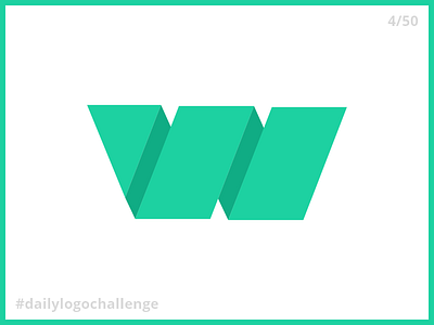 Daily Logo Challenge - Day 4: Single Letter Logo