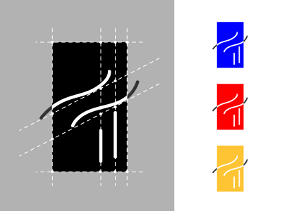 Tendencia - Icon brand design brand identity illustrator logo vector