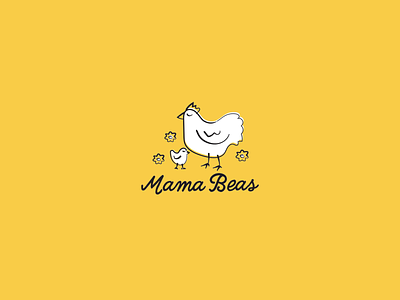 Mama + Chick branding chick chicken family icons illustration logo mama packaging typography