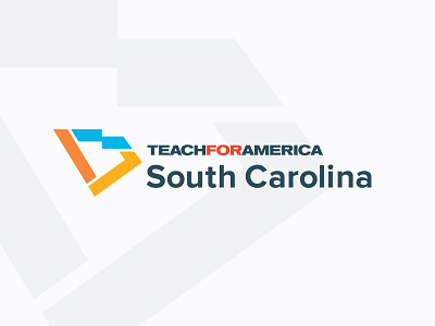 Teach for America SC branding education icon logo south carolina