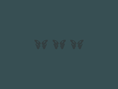 Wings butterfly icon illustration wings
