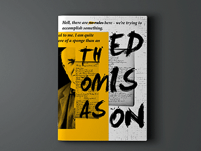Edison book contemporary design edison editorial experimental graphic grunge layout postmodernism publication texture