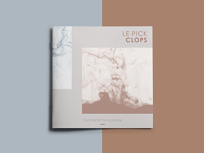 Le Pick Clops | Album Design album artwork booklet cd cover design layout le pick clops modern music swiss