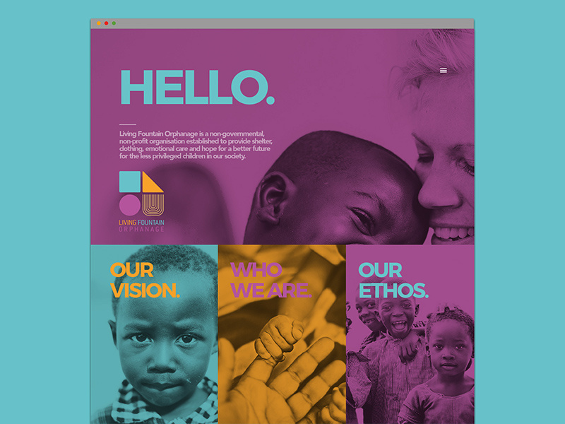 Landing Page | Web web mobile design colorful page landing flat clean ui layout webdesign website