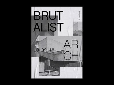 Brutalist Arch | Poster