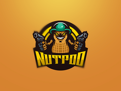 Nutpoo esports gaming logo logo design sport logo