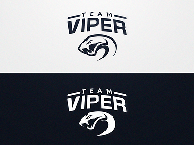 Team Viper logo logodesign logotype snake