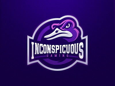 Inconspicuous Gaming esports gaming logo logo design sport logo