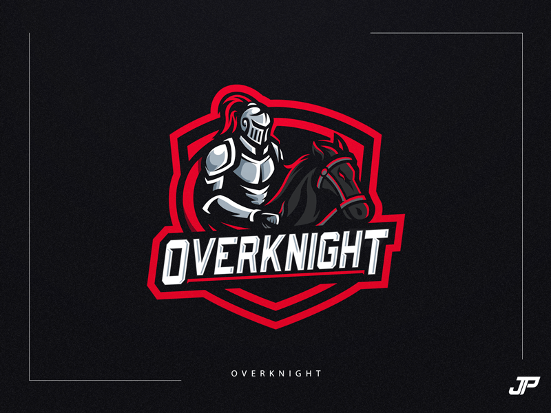 Overknight vector logodesign knights branding illustration logo gaming logotype gaming logo sport logo logo design esports