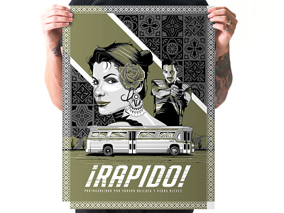 Rapido illustration poster