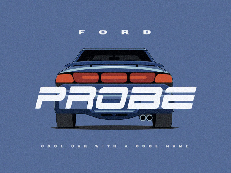 Ford Probe by Joshua Ariza on Dribbble