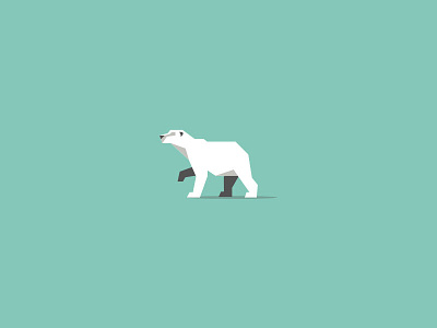 Polar Bear bear icon illustration polar