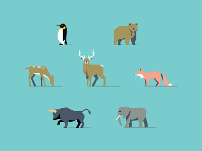 Animals animals cute icon icons illustration logo