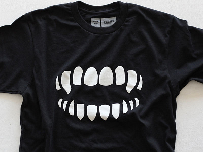 Chomp Logo tee apparel brand chomp icon illustration logo tee teeth