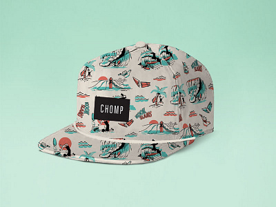 CHOMP hat fashion hat icon icons illustration kook