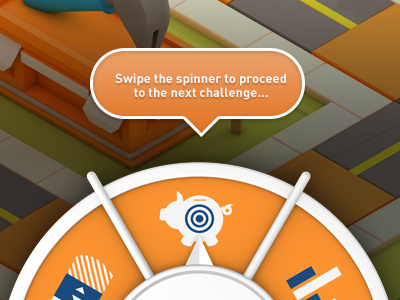 Spinner design interface