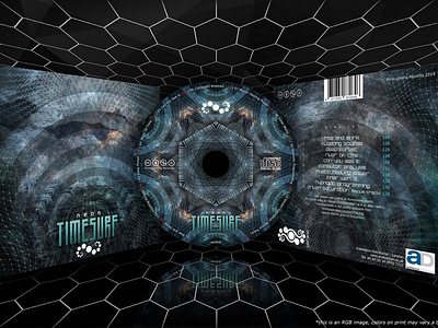 "Timesurf" album branding graphic design product design