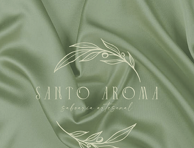 SANTO AROMA branding design graphic design logo