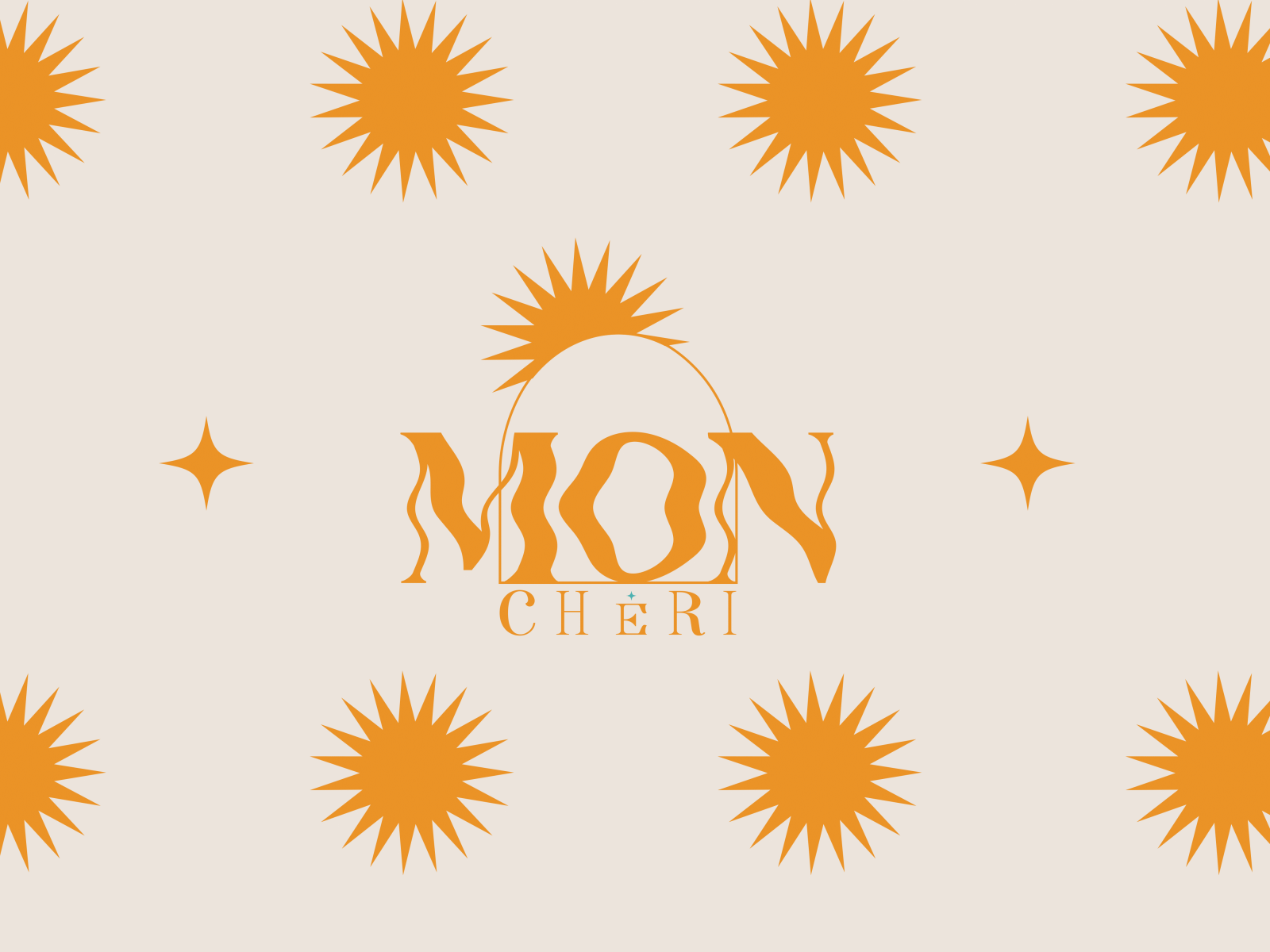 MON CHERI (LOGO 2) by Marianna Vigário on Dribbble