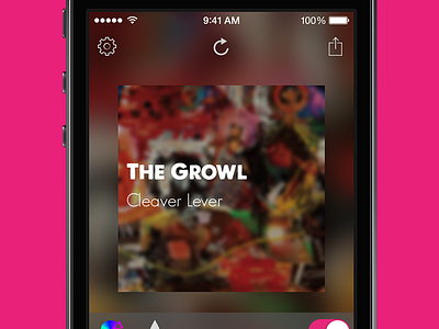 Music Sharing App app ui