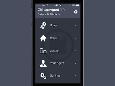 ChicagoAgent Redesign app
