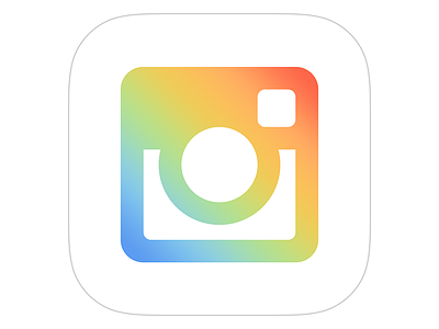 Instagram Icon Concept app icon icon