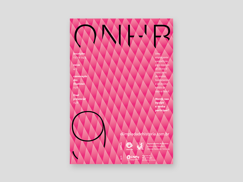 Rejected ONHB poster #8 by Caluã Pataca on Dribbble