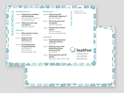 Postcard for the SaaSFest 2015 project