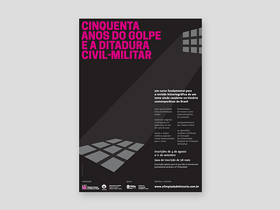 Poster for the 2º Curso de Formação de Professores abstract brazil cooperhewitt dictatorship onhb poster print