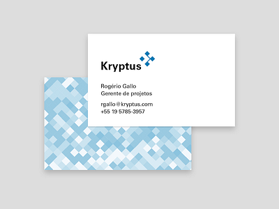 Business card for Kryptus