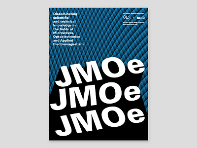 Rejected poster for JMOe poster print typography univers