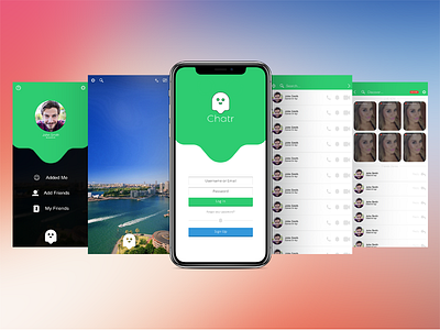 Chatr App Design