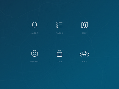 Bike Management Icons