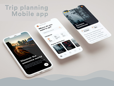 Mobile App UI Design application design mobile mobile app ui visual design