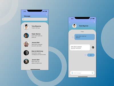 DailyUI #013 Direct Messaging