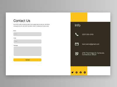 #DailyUi028 Contact Us branding contact us contact us ui contact us ui design dailyui design figma graphic design illustration logo ui ux vector web webdesign webdesigner