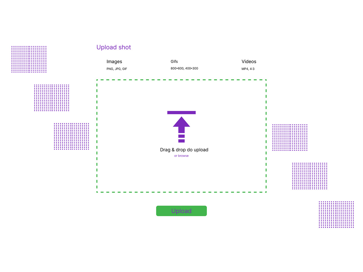 File Upload UI designs, themes, templates and downloadable graphic ...