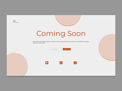 #DailyUi048 Coming Soon