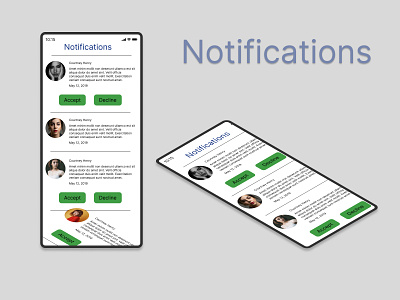 #DailyUi049 Notifications