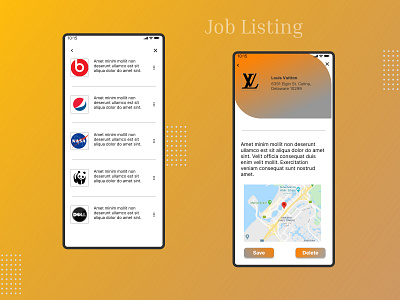 #Dailyui050 Job Listing