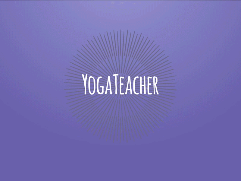Yoga Teacher iPad app achievement animation fitness ios ipad purple reward ui yoga