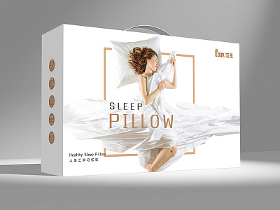 Pillow packing ergonomic memory pillow