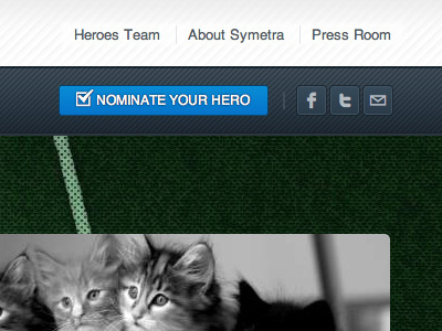 Symetra Heroes css html