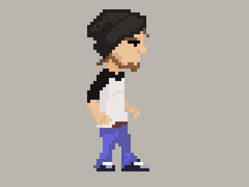 Character Sprites, WIP pixelart animation pixeltones