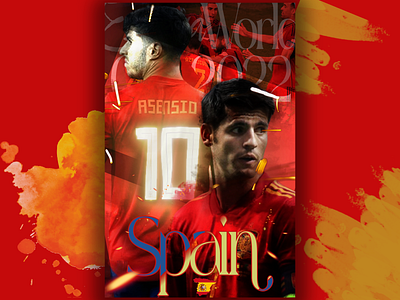 World Cup 2022 Spain branding design graphic design