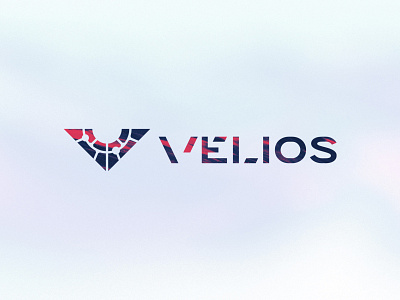 Velios - Game Branding - In-line Logo branding clean design exploration game gaming logo sci fi scifi sharp space typography vector video game