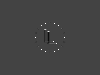 LL Monogram Concept brand branding class clean concept custom icon letters logo monogram typogaphy vector