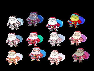 Cartoon Clip Art of Santa Claus Png santa claus pictures